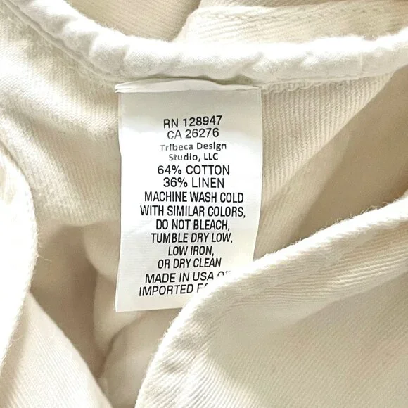 Nili Lotan Cambre Utility Jacket in White Sand Size M - Picture 13 of 14